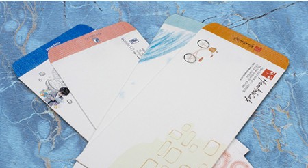 줄무늬레쟈크 소봉투